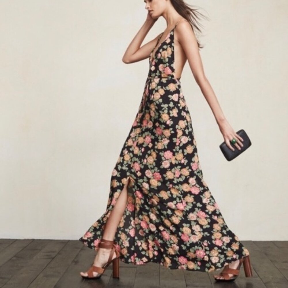 Reformation Eloise Vine Dress